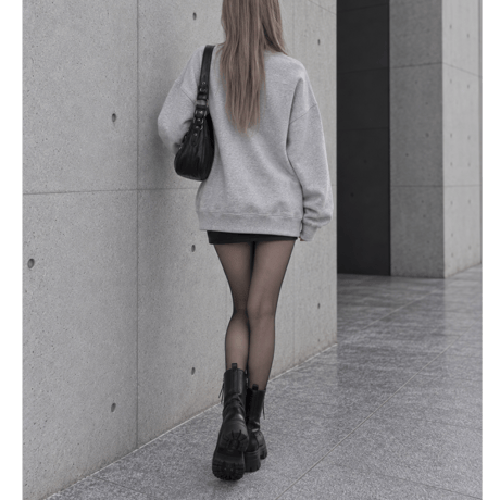 BIGプルオーバー "MARILYN" 【GRAY】