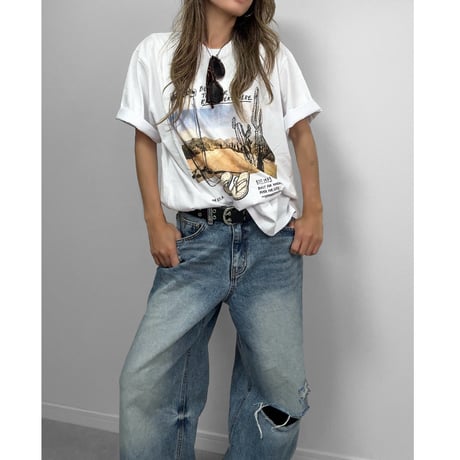 BIG T "CALIFORNIA" 【WHITE】