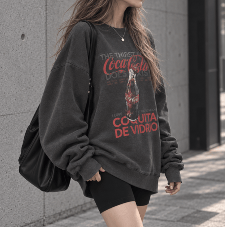 BIGプルオーバー "COKE" 【CHARCOAL】