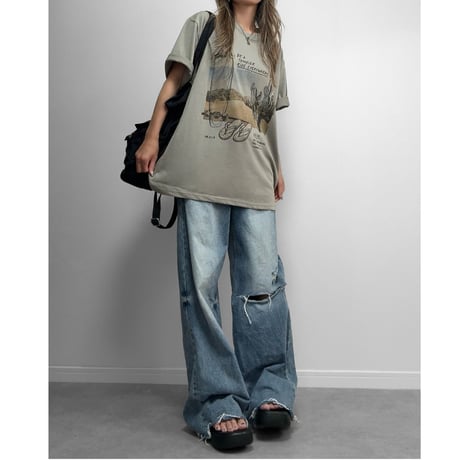 BIG T "CALIFORNIA" 【KHAKI】