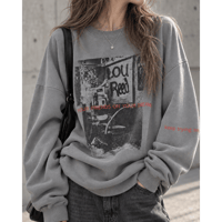 BIGプルオーバー "GRAPHIC" 【CHARCOAL】