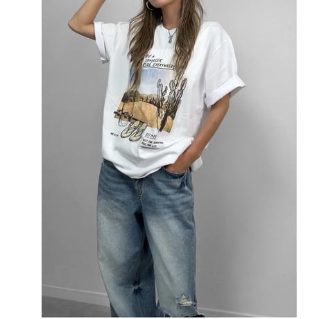 BIG T "CALIFORNIA" 【WHITE】