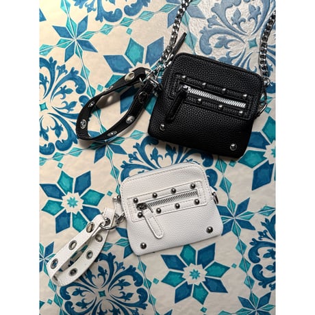 【3WAY STUDS MINI BAG】¥13,800円以上お買い上げでプレゼント🎁