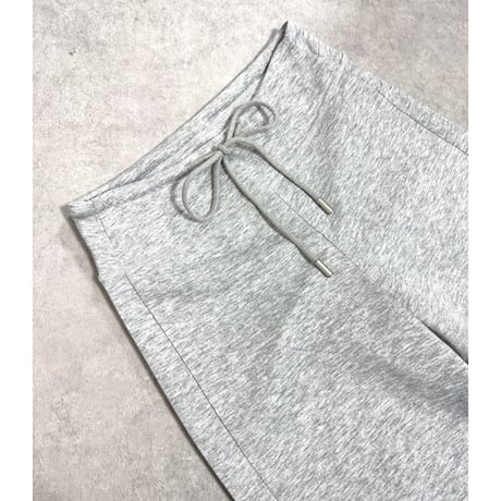 ストレートワイドスウェットパンツ 裏起毛ver. 【GRAY】