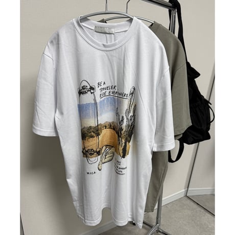 BIG T "CALIFORNIA" 【WHITE】