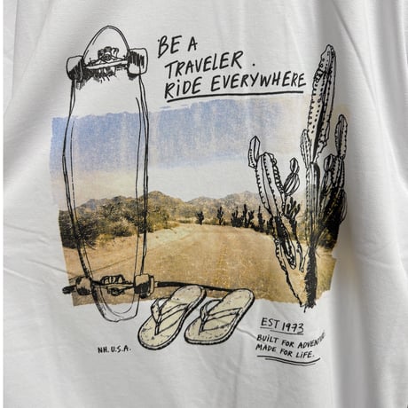 BIG T "CALIFORNIA" 【WHITE】