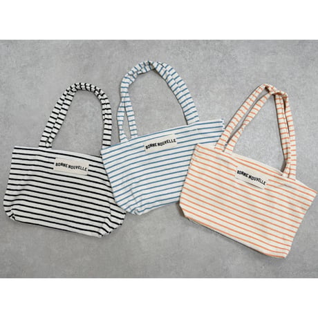 パイルトートBAG【NAVY/ORANGE/SKY】