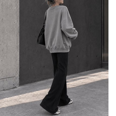 BIGプルオーバー "GRAPHIC" 【CHARCOAL】