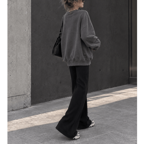 BIGプルオーバー "GRAPHIC" 【CHARCOAL】
