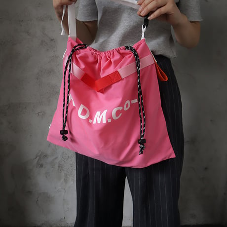 R&D.M.Co-  wether proof shopping bag (pink)