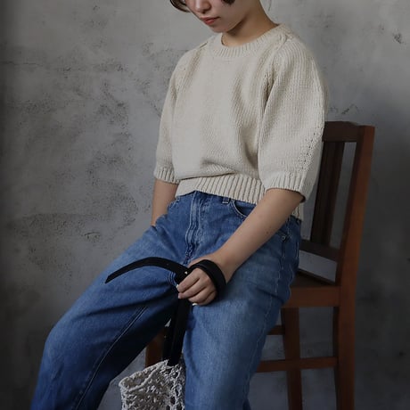 ànuke halfsleeve raglan knit (ivory)