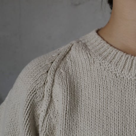 ànuke halfsleeve raglan knit (ivory)