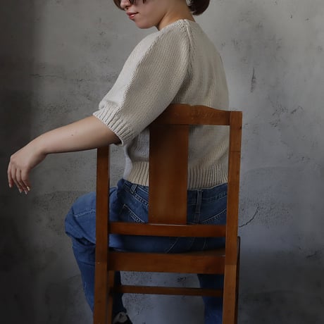ànuke halfsleeve raglan knit (ivory)
