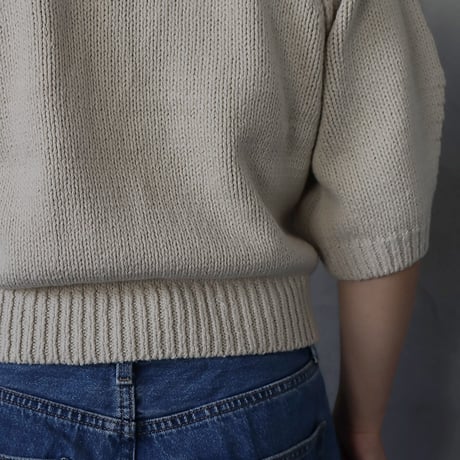 ànuke halfsleeve raglan knit (ivory)