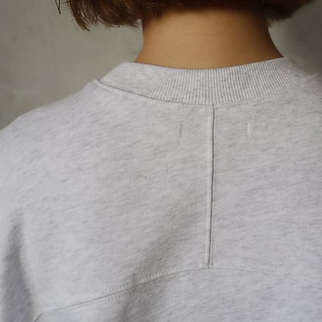 ànuke embroidery over sweat (gray/navy/brown)