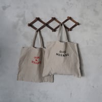 R&D.M.Co-  linen tote bag (GOODMORNING/JAM&BISCUITS)