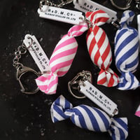 R&D.M.Co-  candy key chain (red/blue/pink)