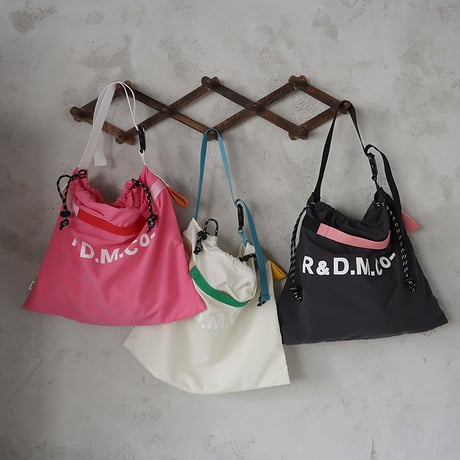 R&D.M.Co-  wether proof shopping bag (pink)
