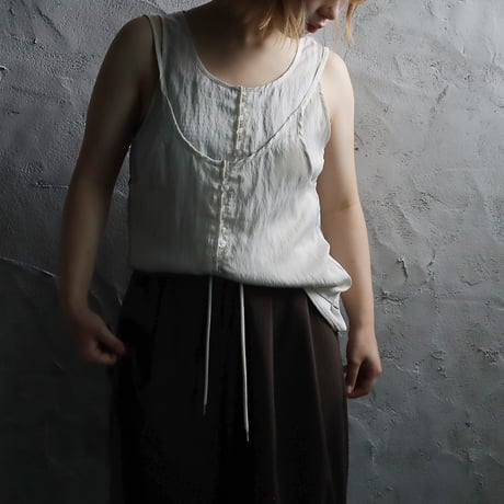 ànuke camisole layered tanktop (ivory)