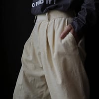 ànuke corduroy wide pants (yellow)