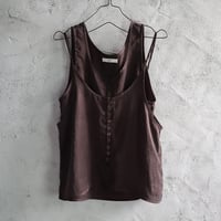 ànuke camisole layered tanktop (brown)