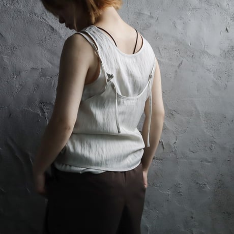 ànuke camisole layered tanktop (ivory)