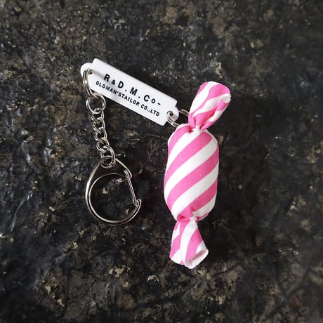 R&D.M.Co-  candy key chain (red/blue/pink)