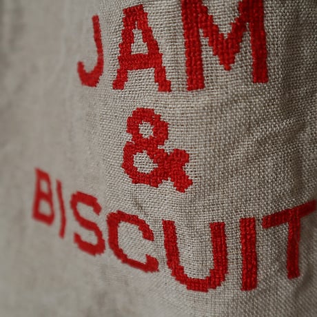R&D.M.Co-  linen apron (GOODMORNING/JAM&BISCUITS)