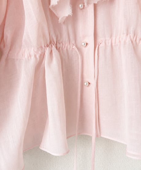 【BOUTIQUE】 FLOWER GARDEN petale tops  / TG-3701 / 2色展開