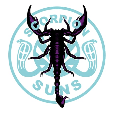 SCORPION SUNS SS TEE HM ver. (G.PURPLE)