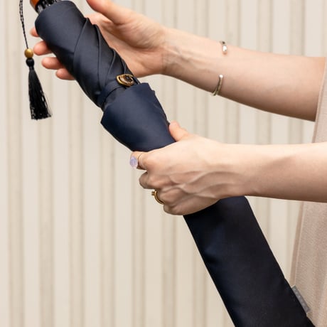 ［MAISON RUBUS.×イイダ傘店］コラボレーション折り畳み傘
