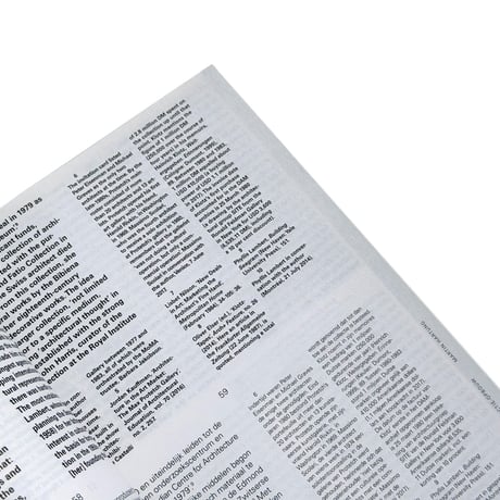 Oase 99: Journal for Architecture