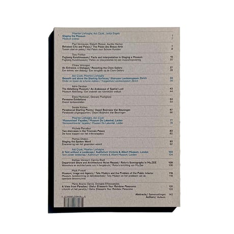Oase 111: Journal for Architecture