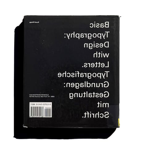 Basic Typography: Design With Letters.