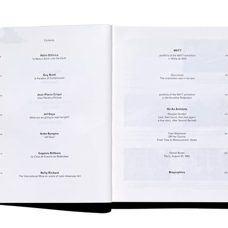 Witte De with: Cahier #2