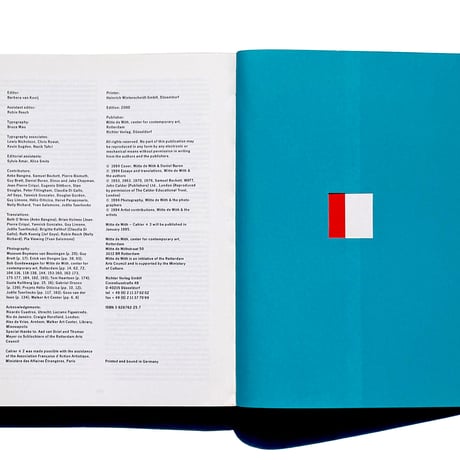 Witte De with: Cahier #2