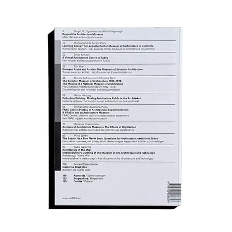 Oase 99: Journal for Architecture
