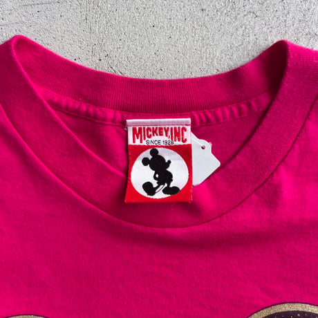 USA製　Disney ラメグラフィックTシャツ