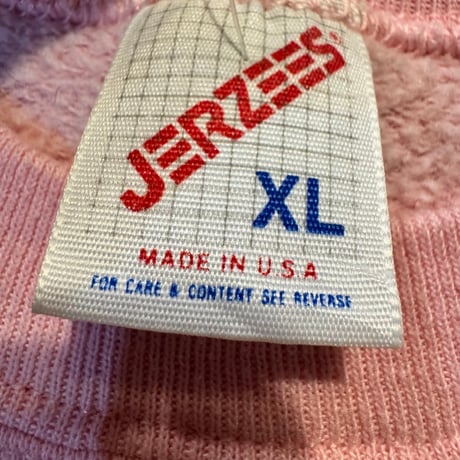 〜90's USA製 JERZEES 無地スウェット XL