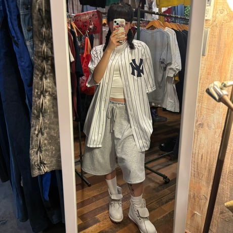 NY yankees ベースボールシャツ