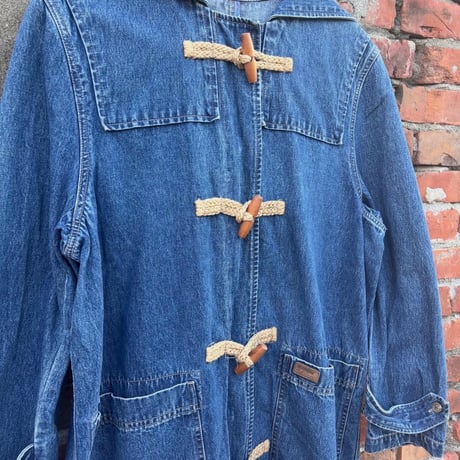 90s LAUREN JEANS CO. デニムダッフルコート