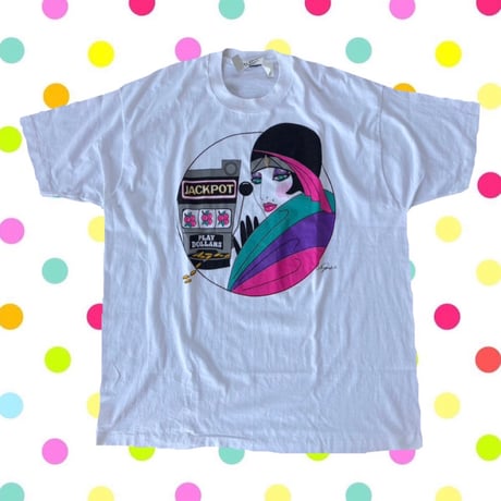 USA製 JACKPOT アートTシャツ