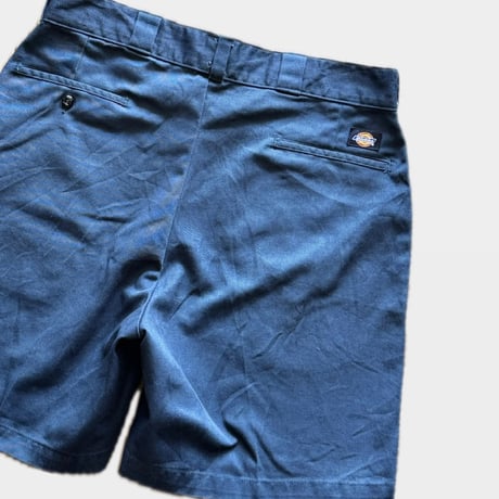 90's USA製 Dickies 42234 ワークショーツ ネイビー W36