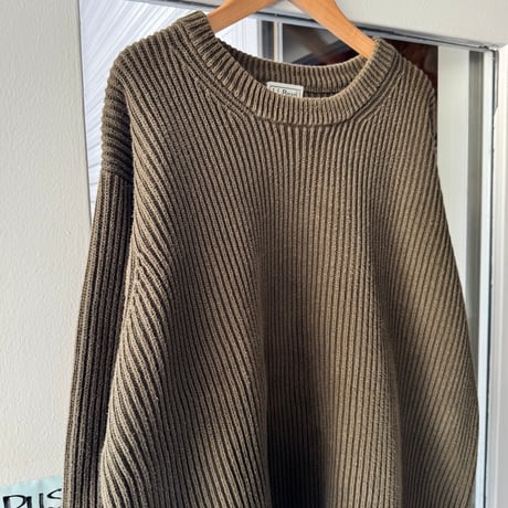〜00's L.L.beanコットンニットセーター XL
