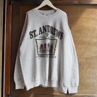 90s USA製 セント・アンドルーズ ゴルフスウェット