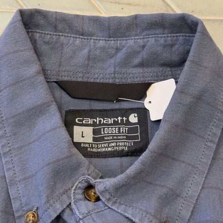 carhartt ボーダーシャツ