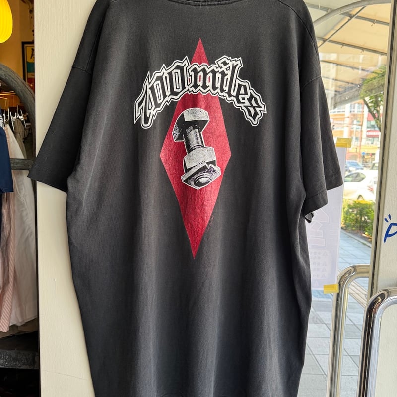 90's “700 Miles” プリントTシャツ XL | CUSTOM FEVER