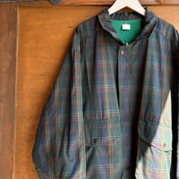 チェック柄リバーシブルジャケット