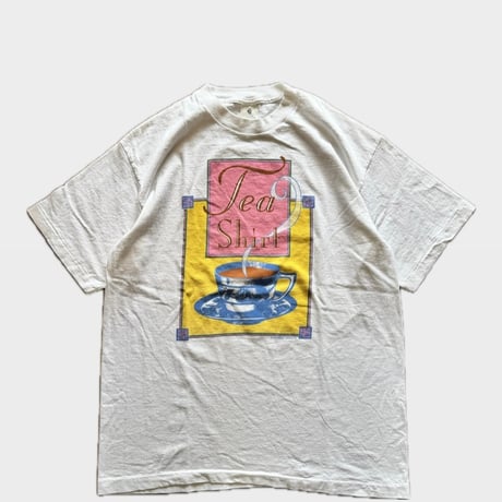 90's USA製 〝Tea〟Shirt