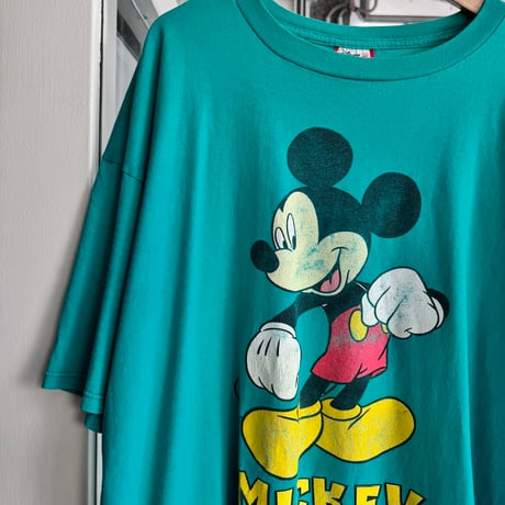 90's USA製 MICKEY プリントTシャツ XXL